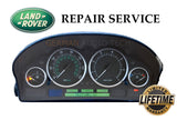 PIXEL REPAIR SERVICE for RANGE ROVER HSE SUPERCHARGED L322 INSTRUMENT SPEEDOMETER CLUSTER