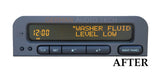 PIXEL REPAIR SERVICE for 1998 - 2003 SAAB 93 SID2 INFORMATION DISPLAY RADIO CLOCK