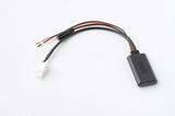 Bluetooth AUX Music Audio Adapter for Honda Goldwing GL1800 3-Pin Wire Cable+MIC