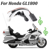 Bluetooth AUX Music Audio Adapter for Honda Goldwing GL1800 3-Pin Wire Cable+MIC