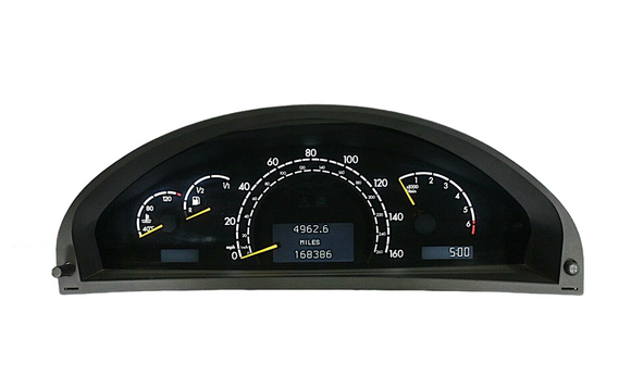 Instrument Cluster Speedometer for Mercedes-Benz 2002-2006 W215 CL500 W220 S500