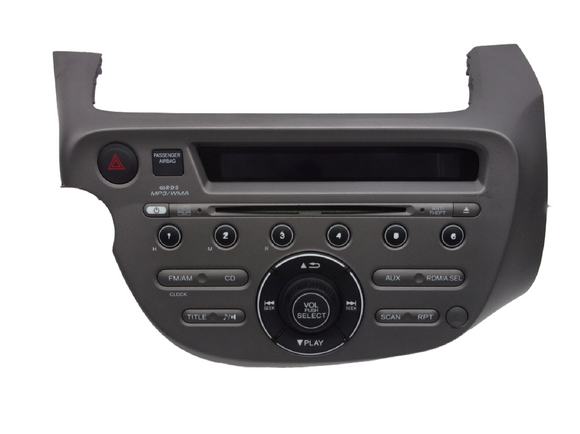 2009-2013 Honda Fit Radio Receiver CD Player 39100-TK6-A013 OEM