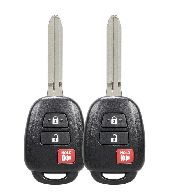 Set of 2 Remote Car Keyless Entry Key Fob G for 2013 2014 2015 2016 2017 Toyota RAV4
