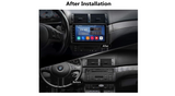 EONON Navigation Radio for BMW E46 3-Series M3 with Support Carplay/Android Auto 9.0/WiFi/Fast Boot/DVR/Backup Camera