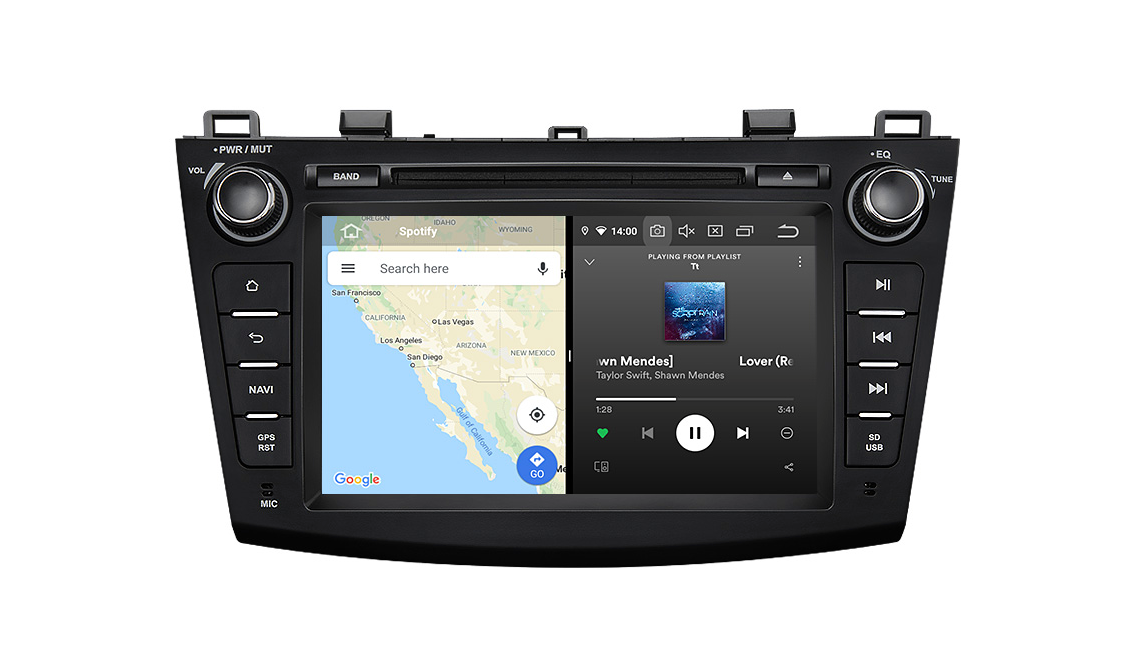 Eonon Mazda 3 2010 2013 Android 10 Car Stereo 8 Inch Touchscreen