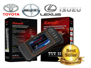 New iCARSOFT TYTII for TOYOTA LEXUS SCION ISUZU OBD2 DIAGNOSTIC FAULT CODE SCAN RESET TOOL