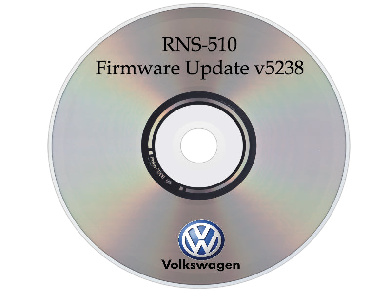 Firmware Update v15 V5238 / V4366 for Volkswagen VW Skoda RNS510 Navigation Radio