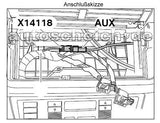 Genuine BMW E46 E39 E53 X5 Navigation MP3 AUX Auxiliary Audio Input Adapter Kit for iPod iPhone Android