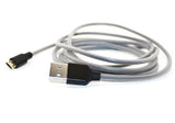 GROM Reversible Micro USB Power Data Cable for Android phone, 5FT