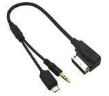 MDI AMI MMI USB Interface AUX Adapter Cable for Volkswagen VW Audi  000-051-446-B