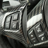 Carbon Fiber Steering Wheel Trim for 2005-2012 BMW 3 Series E90 E92 E93 M3