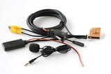 Retrofit Bluetooth Vedio Mirror Mic AUX Cable for Audi A6 A8 Q7 4L mmi 2G 2006-08