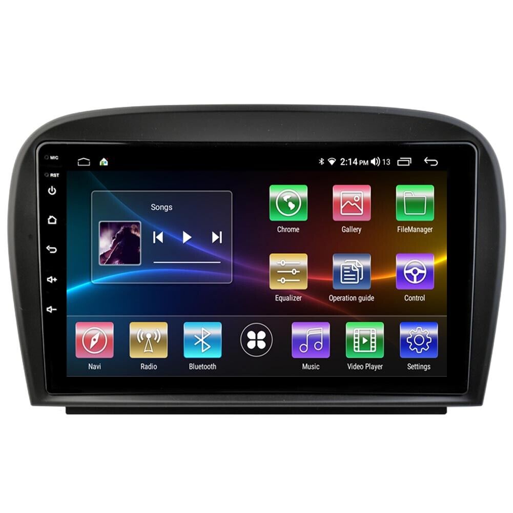 Android Radio Stereo GPS Navigation For Mercedes-Benz SL350 SL500 R230 ...