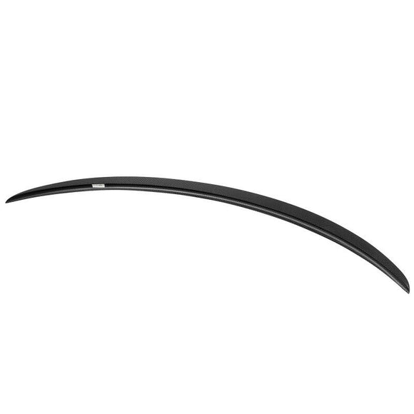 Premium Gloss Carbon Fiber Rear Trunk Lip Kit for Tesla Model 3 Spoiler Wing Performance