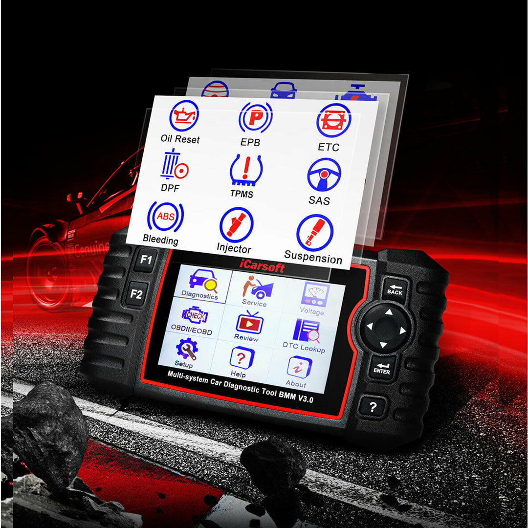 Bi-Directional OBD2 Scanner for BMW MINI Rolls-Royce iCarsoft BMM V3.0