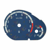 Blue Gauge Faces for 2003-2012 Maserati Quattroporte M139 Instrument Cluster