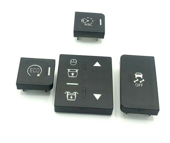 Center Console Button Knob Trim for Land Rover Range Sport 2014-2017 4pcs ECO