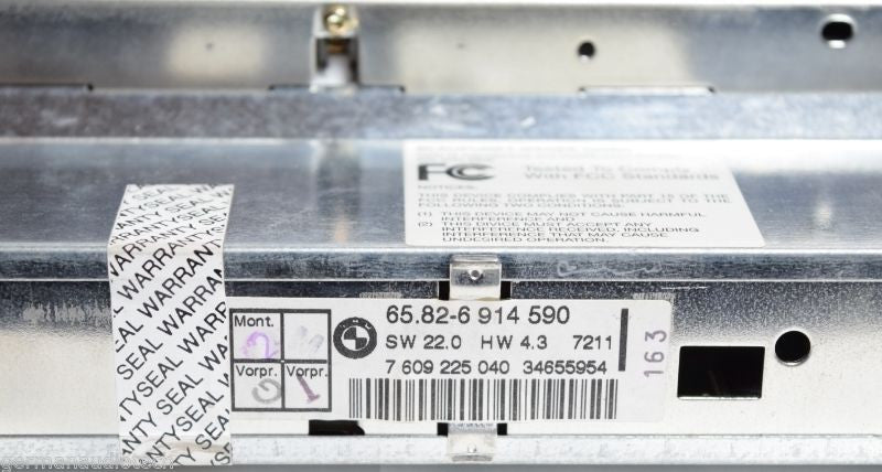 Refurbished MID Display for 1996-2003 BMW E39 5 Series 65826914590
