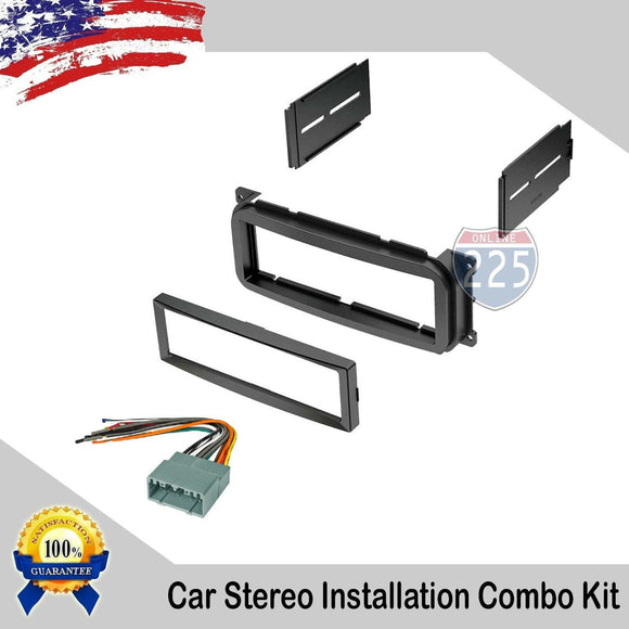 Car Stereo Radio Dash Installation Kit 1998-2007 Chrysler Dodge Jeep
