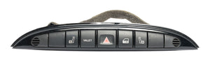 2004-2007 Jaguar XJ8 Center Dash Hazard Valet Lock Control Switch 2W9311B650BE