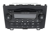 Honda CR-V 2007-2009 AM FM 6 Disc CD Player Radio 39100-SWA-A004 Face 1XN0