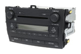 2009 Toyota Corolla AM FM Radio 6 Disc CD Player MP3 Face A51846 OEM 86120-02770