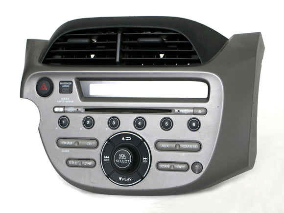 Honda 2009-2013 Fit Radio AM FM MP3 CD Player Aux OEM 39100-TK6-A013-M1