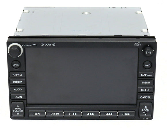 Honda Civic 2007-2009 AMFM XM Ready OEM Navigation Radio 39541-SNA-A320-M1 Face 2AD4