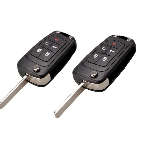 Set of 2 Remote Key Fob For 2010 2011 2012 2013 2014 2015 2016 Chevrolet Camaro Malibu