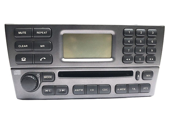 2004-2007 Jaguar X Type AM FM Radio CD Player 4X4318B876AC