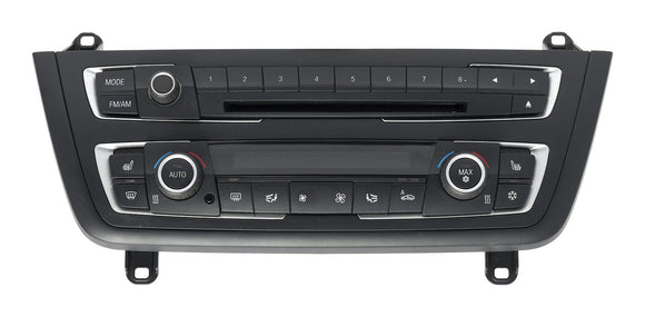 2012-17 BMW 320i AM FM Radio AC Heat Temperature Control Panel Model 61316814188