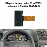 LCD Odometer Display for Mercedes Vito Viano W639 Instrument Cluster