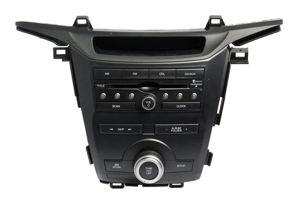 2011 Honda Odyssey AM FM Radio Single Disc CD MP3 Player 39100-TK8-A120 face 1XU0