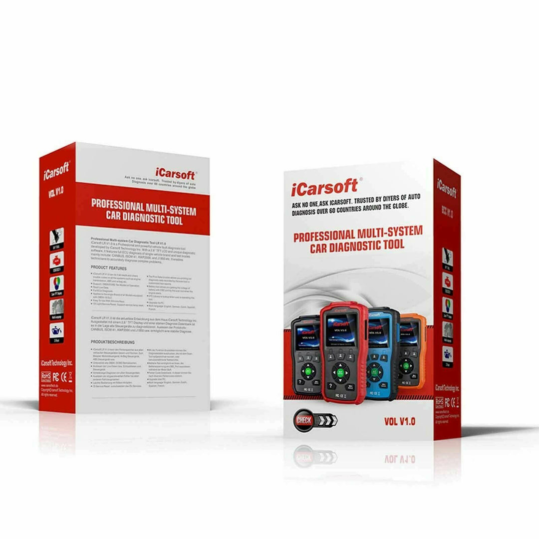 OBD2 Diagnostic Scanner for Volvo Saab iCarsoft VOL V1.0