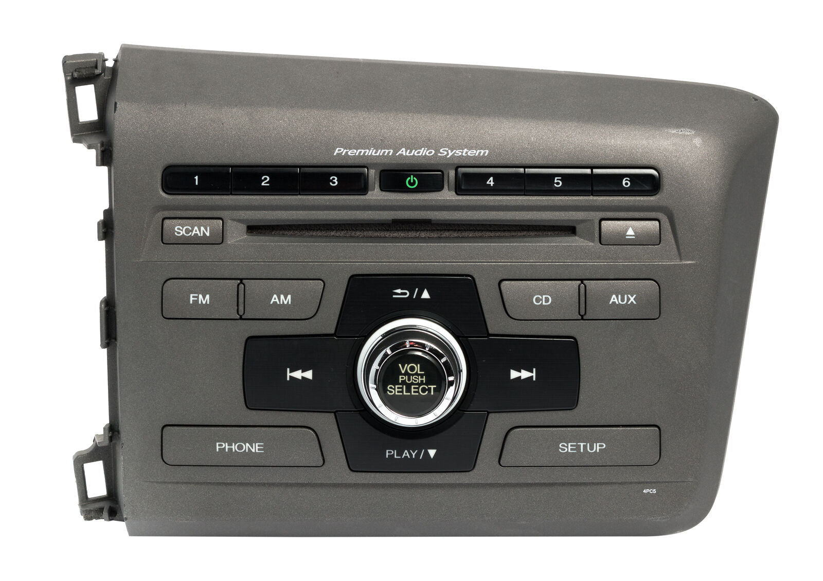 2012 Honda Civic AM FM Radio Single Disc CD MP3 Player 39100-TR0-A91 f ...