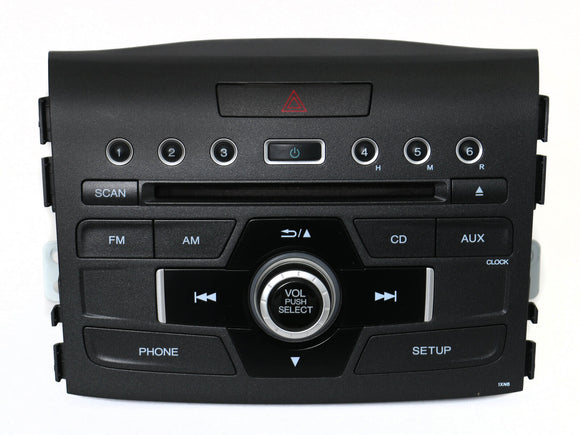 2012-2014 Honda CR-V AMFM OEM Radio mp3 CD 6 Speaker 39100-T0A-A120-M1 face 1XN6