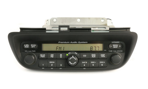 2005-2010 Honda Odyssey AM FM XM Radio OEM Navigation 39100-SHJ-A900 Face 1PU1