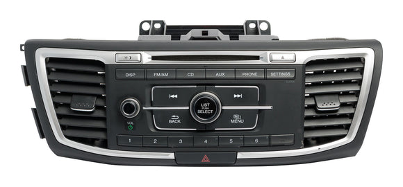2016-2017 Honda Accord AM FM Radio AUX OEM CD MP3 Player 39100-T2F-A001