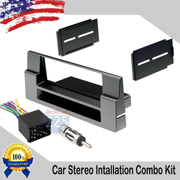 Car Stereo Radio Dash Install Kit with Harness & Antenna BMW 5 Series 1997-2001