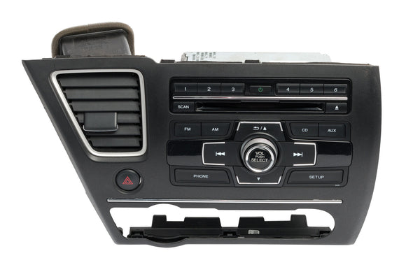 2013-2015 Honda Civic AM FM Radio CD Player OEM 2XC6 Part ID 39100TS8L314M1