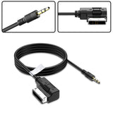 VOLKSWAGEN AUDI 3.5MM AUX AMI MMI iPhone Android USB Music Interface Adapter Cable Cord