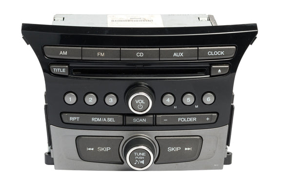 2012 Honda Pilot OEM Radio Single Disc CD Player 39100-SZA-A111-M1 face 1BV3
