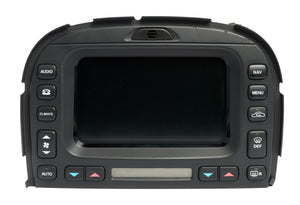 2003-2008 Jaguar S-Type OEM Navigation Player Screen Climate Control 2R8310E889AE