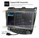 10.1" Android 10 Car GPS Stereo Radio 8-Core 4+64GB For Honda Accord 2003-2007