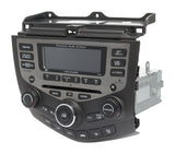 2007 Honda Accord AM FM Radio OEM CD Player 39175SDAL610M2 Face 7FK0