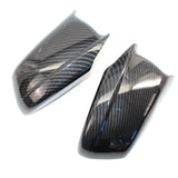 Set of 2 Carbon Fiber Side Mirror Cap Covers for 2011-2013 BMW F10 535i 550i 530d 528i