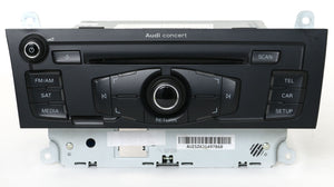 2010 2011 2012 Audi A4 Radio MP3 CD Player Concert Audio System OEM 8T1035186R