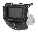 2004-2005 Honda Accord AM FM Radio 6 Disc CD Player Navi 39051-SDA-L420 Face 2CK3