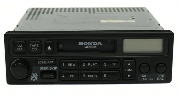 1998-2002 Honda Accord OEM Cassette Player Radio 39100-S84-A020-M1 Face 2PA0