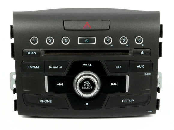 2012-2014 Honda CR-V AM FM CD XM Radio 39100-T0A-A213-M1 Face 1PN5